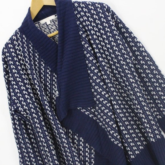 Romeo + Juliet Couture Women's Casual Multicolor Open Front Cardigan Size Small - Picture 3 of 7